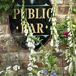 Chelsea garden pub sign