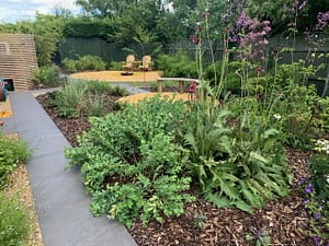 Large garden borders