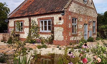 Chapel Garden reclaimed paving patio