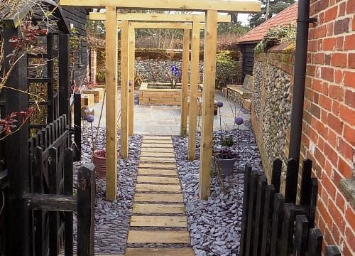 Pergola bespoke pergola