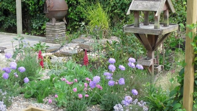 Raised beds raised bed wildlife-friendly planting